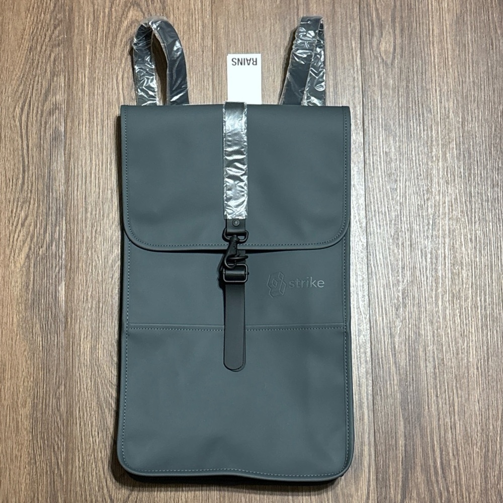 RAINS Slate Mini Backpack Waterproof Minimalist Urban Tech NWT